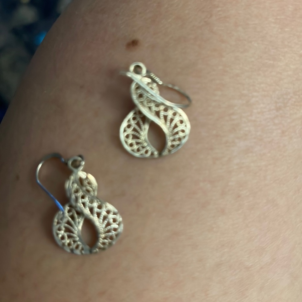 Sterling silver earrings